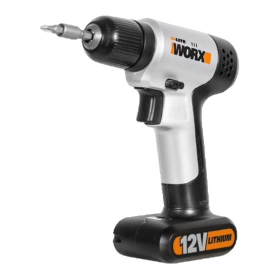 Worx D-LITE WX104 Originalbetriebsanleitung