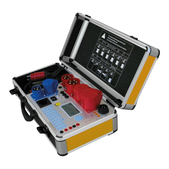 HT Instruments HT-Power 0701 3P CL Bedienungsanleitung