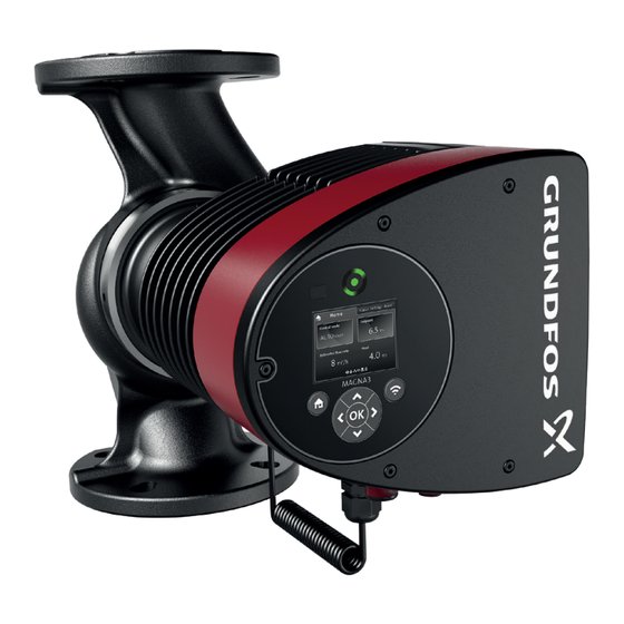 Grundfos MAGNA3 Montage- Und Betriebsanleitung