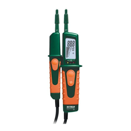 Extech Instruments VT30 Benutzerhandbuch