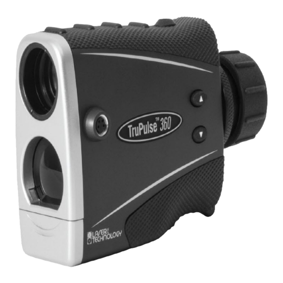 Laser Technology TRUPULSE 360 Gebrauchsanleitung