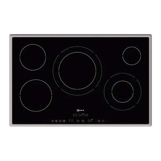 NEFF T1.D20-Serie Gebrauchsanleitung