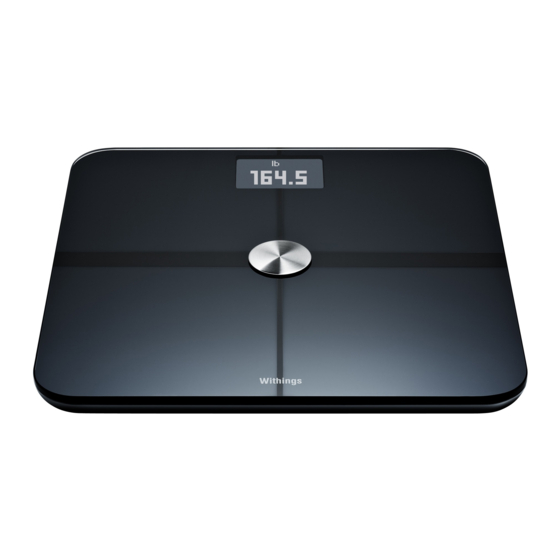 Withings WS-50 Installationsanleitung