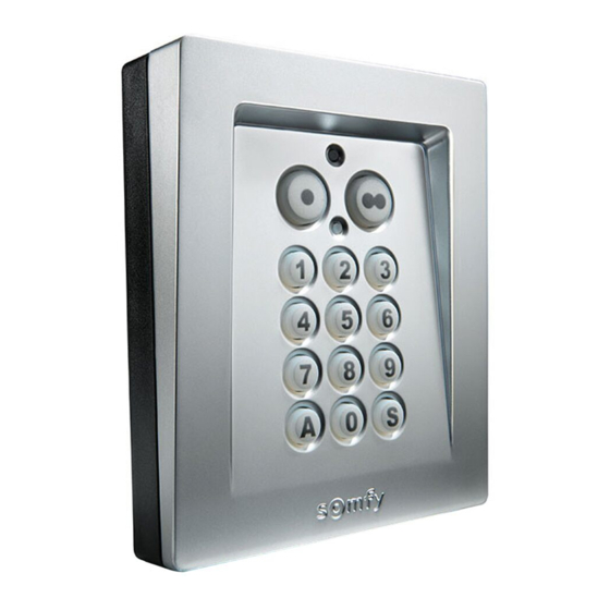 SOMFY Keypad Metal io Bedienungsanleitung