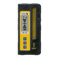 Stabila REC 160 RG Bedienungsanleitung