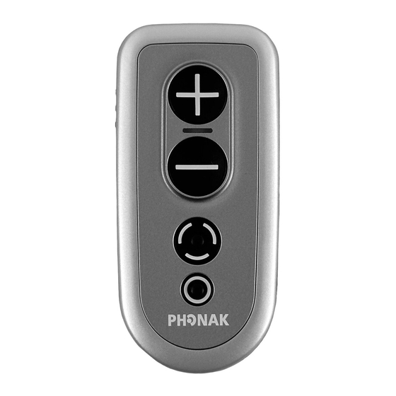 Phonak PilotOne Gebrauchsanweisung