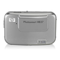HP Photosmart R837 Benutzerhandbuch