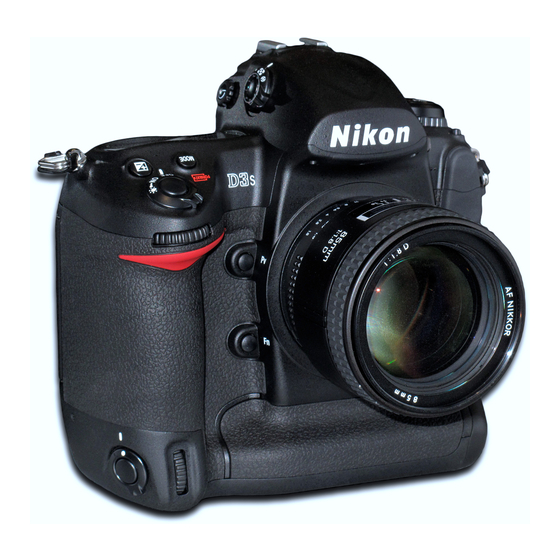 Nikon D3S Benutzerhandbuch