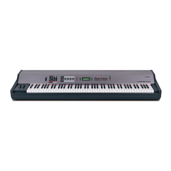 Kawai MP9000 Bedienungsanleitung
