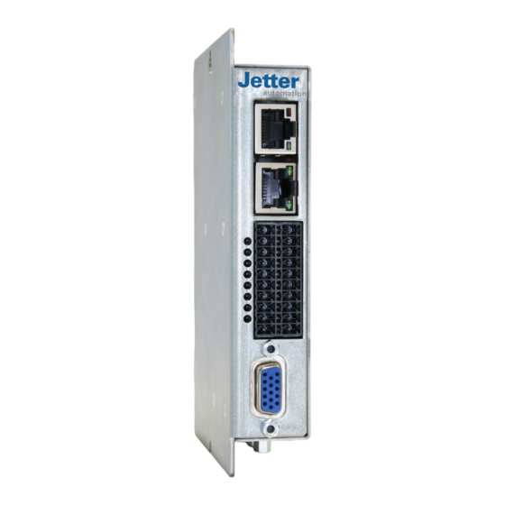 Jetter JM-100 S1 Serie Betriebsanleitung