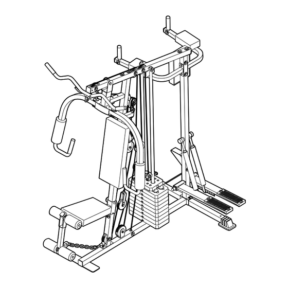 Weider 9025 Bedienungsanleitung