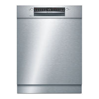 Bosch SMU4HCS60E Gebrauchsanleitung