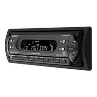 Sony CDX-R6550 Bedienungsanleitung