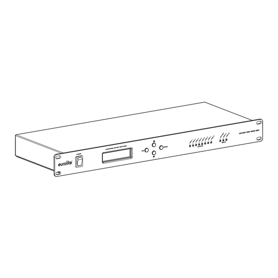 EuroLite NODE 8 Bedienungsanleitung