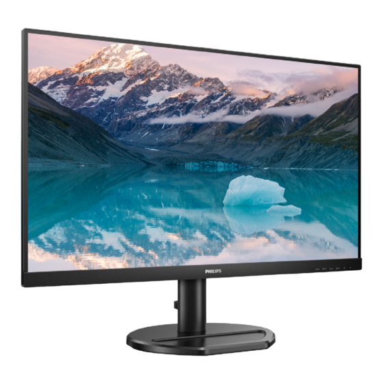 Philips 272S9 Bedienungsanleitung