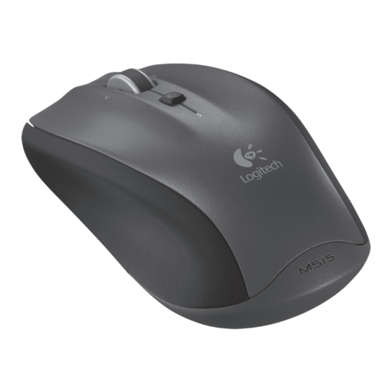 Logitech Couch Mouse M515 Handbuch