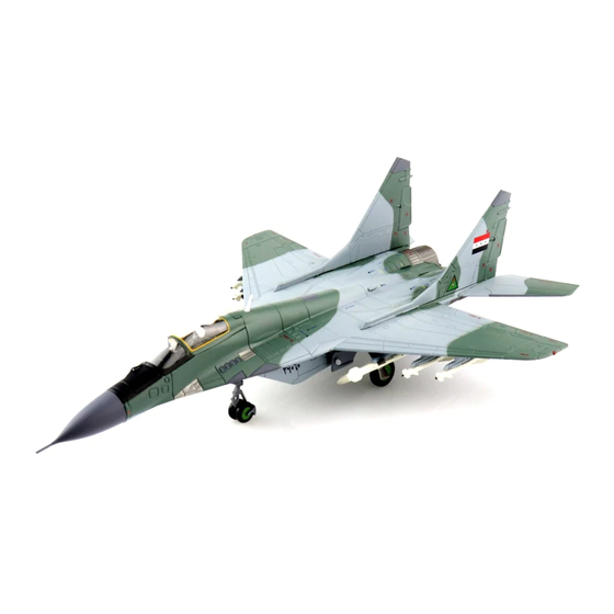 DeAgostini MODEL SPACE MiG-29 Bedienungsanleitung