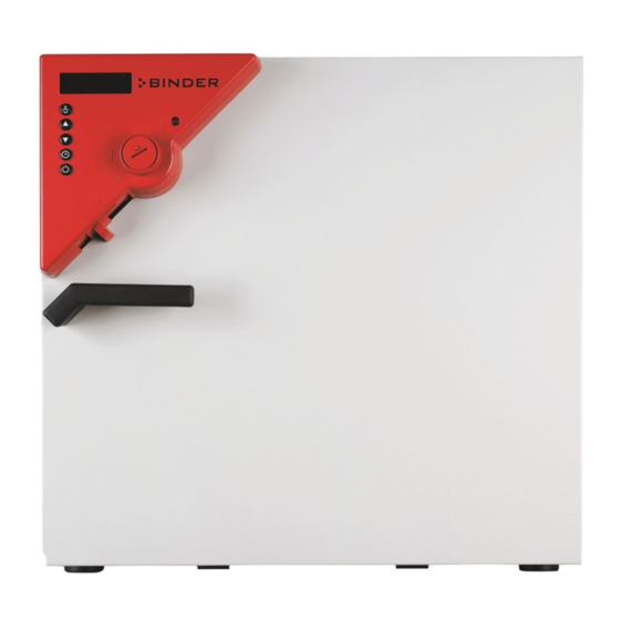 Binder BD Serie Handbücher