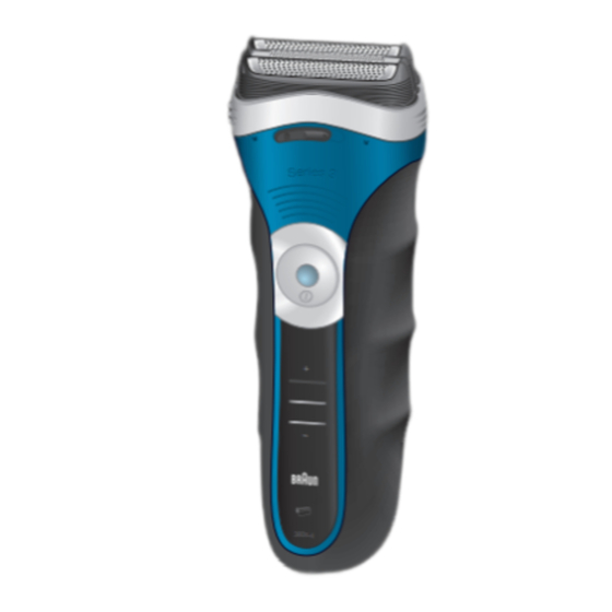 Braun series 3 310 Bedienungsanleitung