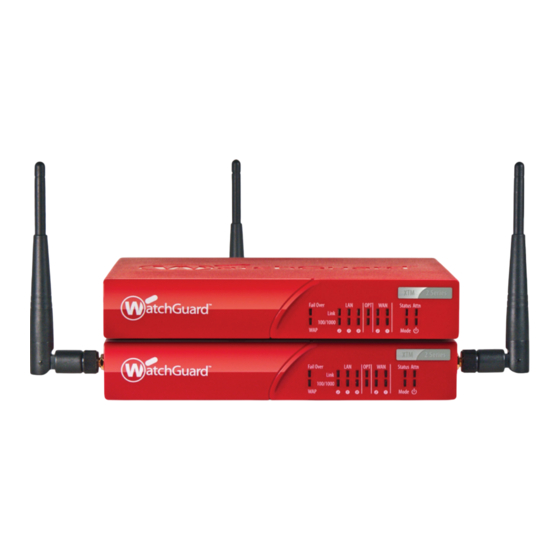Watchguard XTM 2 Serie Kurzanleitung
