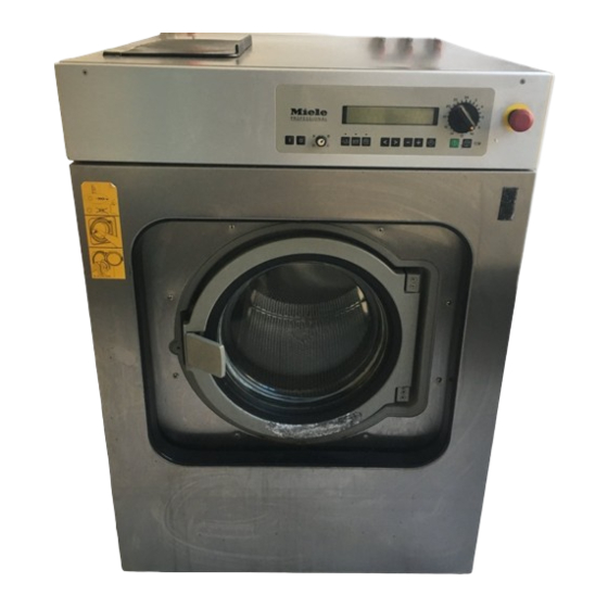 Miele professional WS 5101 Gebrauchsanweisung