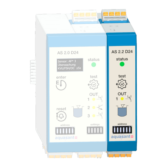 aquasant AS2.0D24 Bedienungsanleitung