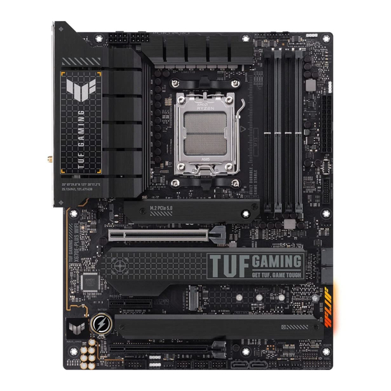 Asus TUF GAMING X670E-PLUS WIFI Schnellstartanleitung