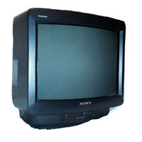 Sony Trinitron KV-M1401D Bedienungsanleitung