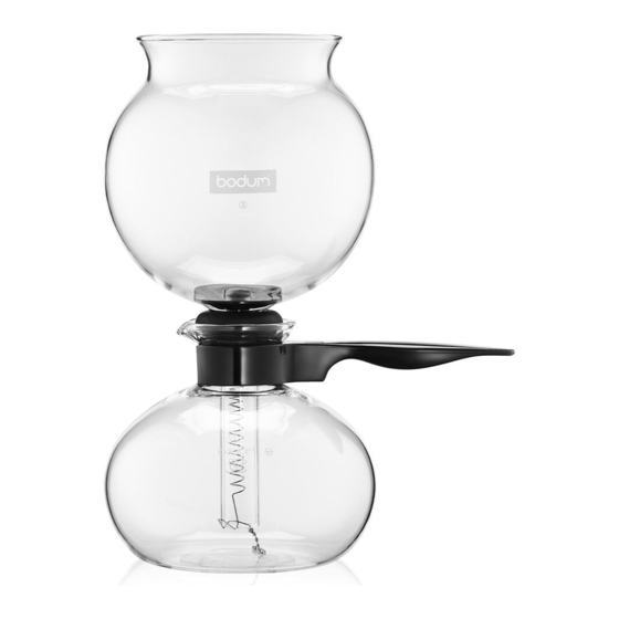 Bodum Santos Gebrauchsanweisung