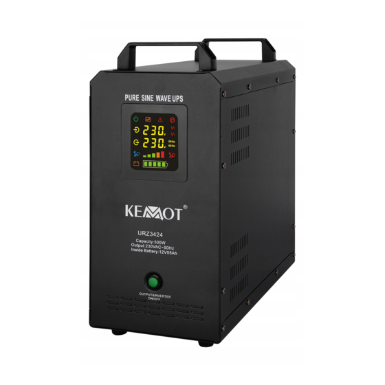 Kemot URZ3424 PROsinus-500S Bedienungsanleitung