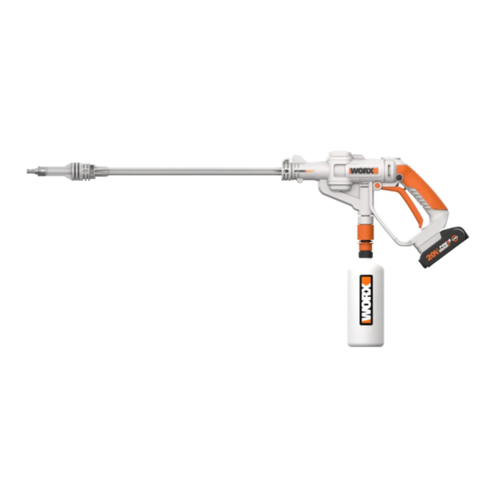 Worx HYDROSHOT WP650E Handbücher