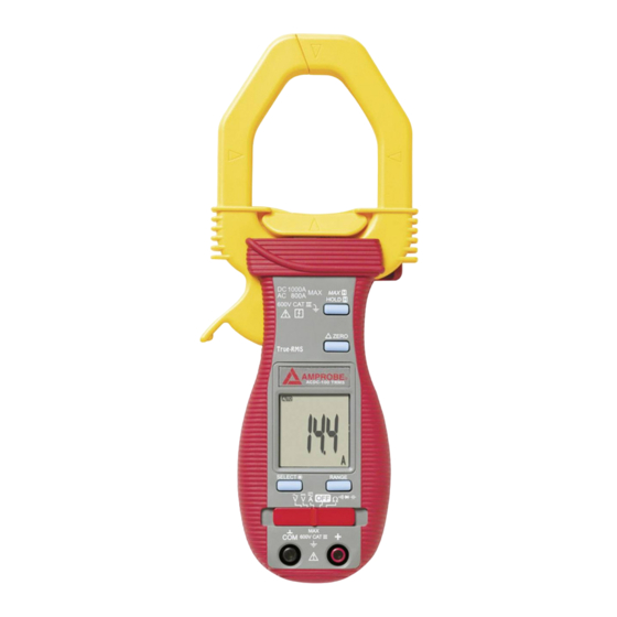 Amprobe ACDC-100 TRMS Serie Bedienungshandbuch