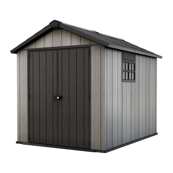 Keter DUOTECH OAKLAND 759 Montageanleitung
