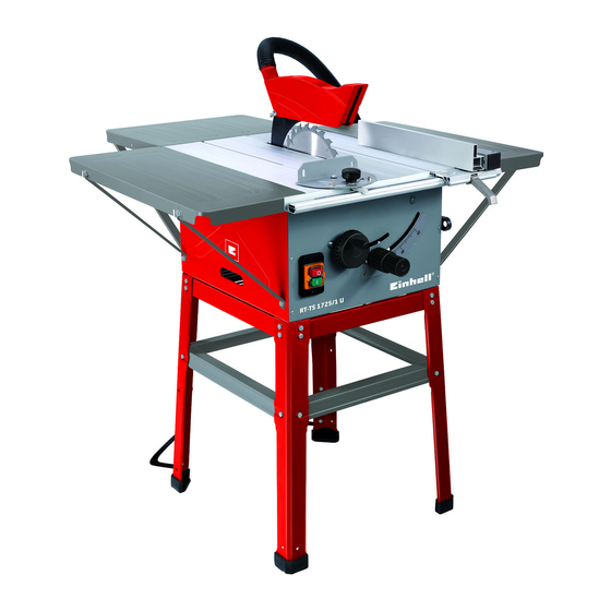 EINHELL RT-TS 1725 U Originalbetriebsanleitung