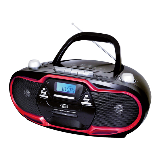 Trevi CMP 574 USB Bedienungsanleitung