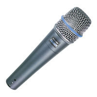 Shure BETA 57A Bedienungsanleitung
