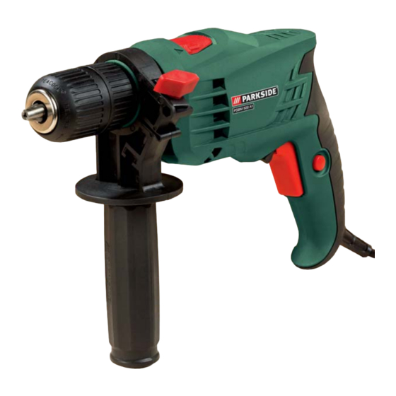 Parkside PSBM 500 A1 Betriebsanleitung
