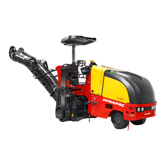 Dynapac PL 1000 T Bedienungshandbuch