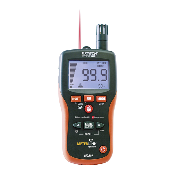 Extech Instruments MO297 Benutzerhandbuch