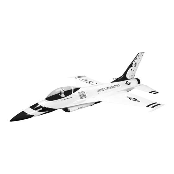 GRAUPNER F-16A FIGHTIMG FALCON Bauanleitung