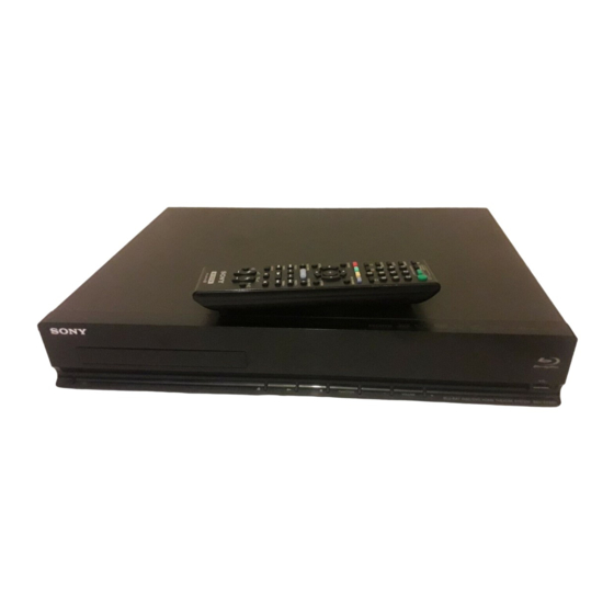 Sony BDV-EF200 Bedienungsanleitung