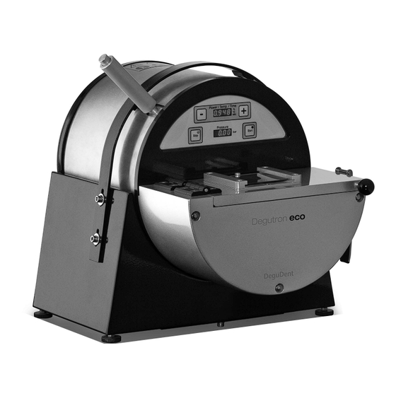 DeguDent Degutron eco Gebrauchsanweisung