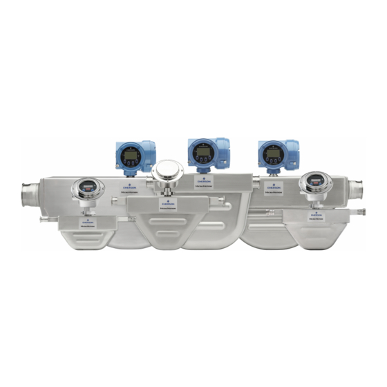 Emerson Micro Motion H series Installationsanleitung