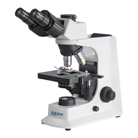 KERN Optics OBF-1 Serie Bedienungsanleitung