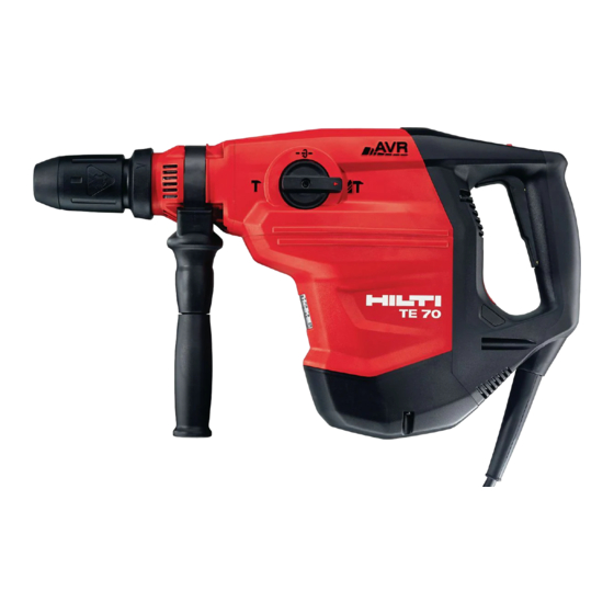 Hilti TE 70-AVR Original Bedienungsanleitung