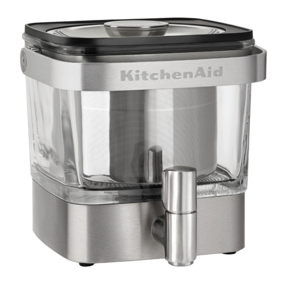 KitchenAid 5KCM4212SX Gebrauchs- Und Pflegeanleitung