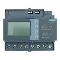 Siemens SENTRON 7KM PAC2200CLP Gerätehandbuch