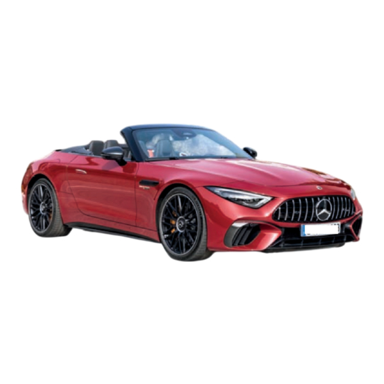 Mercedes-Benz AMG SL Roadster 2022 Betriebsanleitung