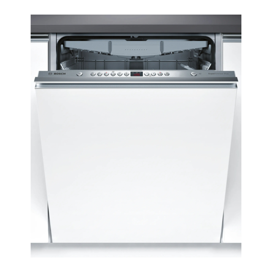 Bosch SMV68M70EU Gebrauchsanleitung