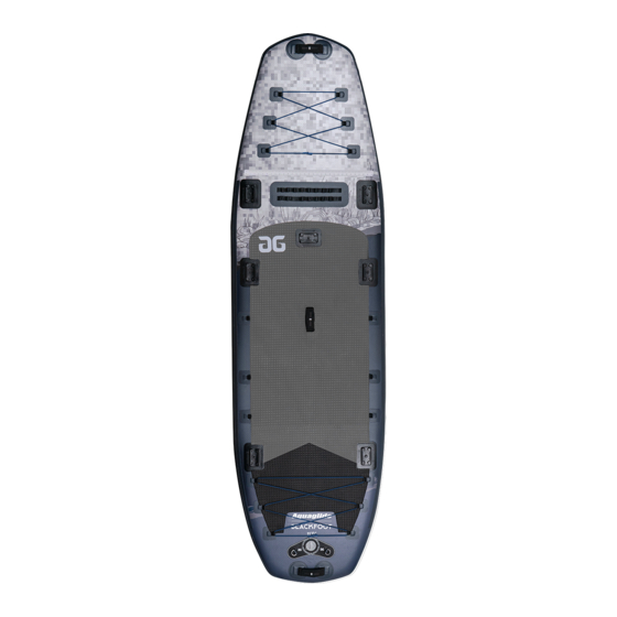 Aquaglide BLACKFOOT ANGLER 11’0 SUP Benutzerhandbuch